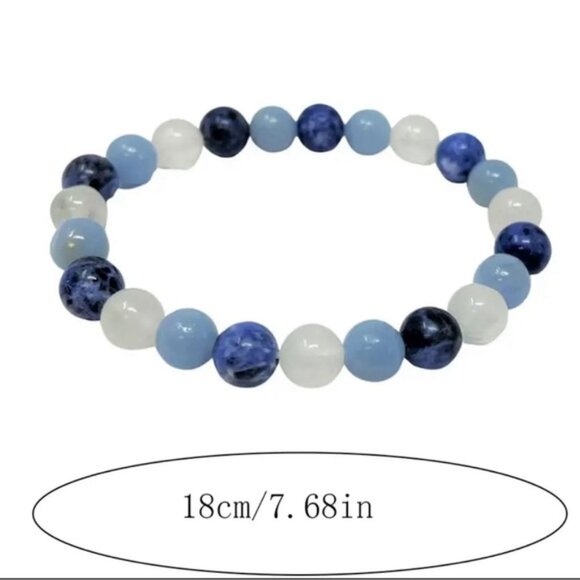 Positive Energy Protection & Healing Gemstone Crystal Bracelet Jewelry - Picture 5 of 8